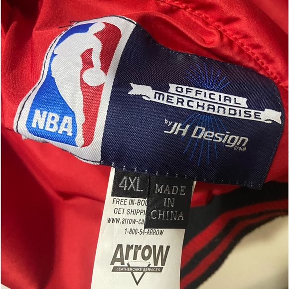 Vintage NBA reversible Jeff Hamilton Chicago Bulls Jacket - Picture 6 of 6